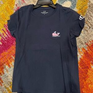 Vineyard Vines Classic Navy Tee